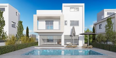 These Villas are just 400 meters from Oroklini's sandy beaches near Lebay Hotel. These 11 contemporary villas offer timeless design and top-quality features. Each villa comes with a private pool, a sizable garden area, and covered parking on large an...