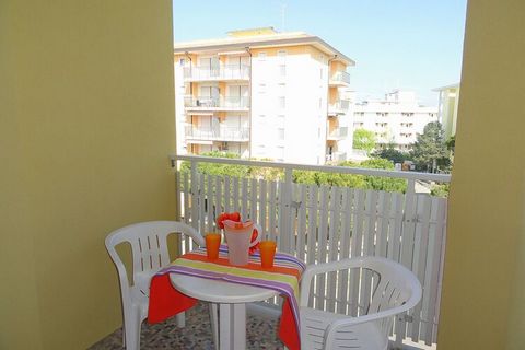 Only 100 meters from the beach: Apartment house with studios and holiday apartments of different sizes, all with furnished balconies and some with sea views. You live near the pedestrian zone of Bibione-Spiaggia and can go for a stroll after a fun da...