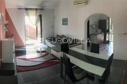 The house is located in Senj in a good location near the center. It consists of ground and first floor. There are two residential units on the ground floor. The first studio apartment is 40 m2 in size and consists of a common living room, kitchen, di...