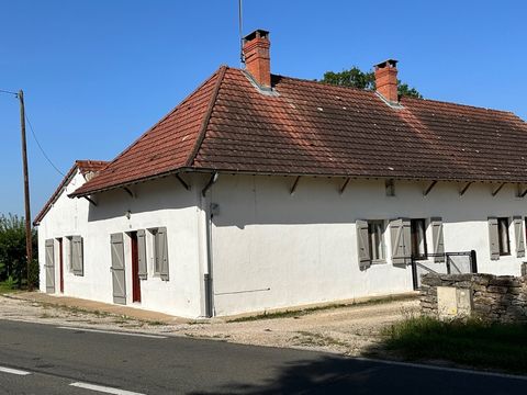 Dpt Saône et Loire (71), à vendre JOUVENCON maison P4 de 100 m² - Terrain de 700 m² - Plain pied à 149 000