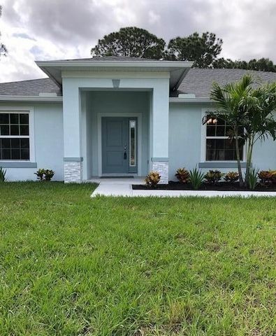 Brand new, custom built 3 bedroom plus office/den, 2 bath pool home on a quiet street among other new homes in Palm Bay. Close to river, beaches, restaurants, shopping, parks & so much more! Expected completion date April 2024.