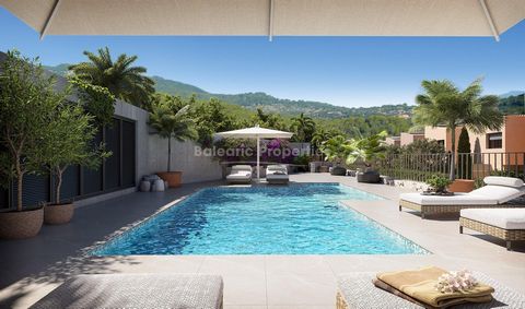 New houses with private gardens and parking in the town of Esporles We are pleased to offer this new development project that consists of 13 two-storey townhouses, for sale in the town of Esporles. Built in an authentic Mallorcan style, the houses of...