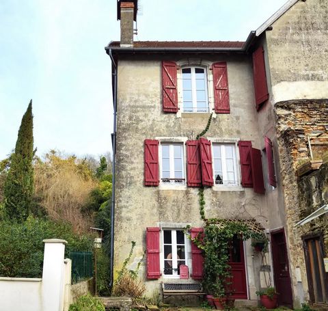 This charming townhouse with garden in the centre of the spa town of Salies de Béarn, dates back to the 17th century and was extended in the early 1930s. The ground floor offers a large kitchen-diner and a living room with open fireplace and access t...