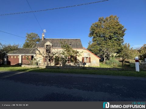 Fiche N°Id-LGB161004: Pouligny notre dame, secteur Dans un hameau, Maison de environ 42 m2 bestaande uit 2 kamer(s) waaronder 1 slaapkamer(s) + Tuin van 4288 m2 - Oude constructie - Bijkomende uitrusting: tuin - binnenplaats - garage - zolder - - ver...