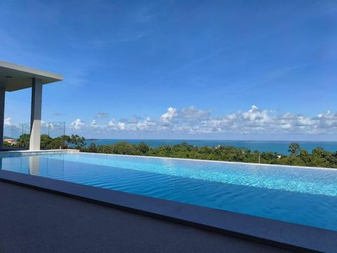 Neue Entwicklung Häuser zu kaufen von 4 Schlafzimmern von 400 m² 1 Etage Fertig Viertes Quartal 2024 Beschreibung This luxurious Villa with stunning panoramic view located in Chaweng Noi area, Koh Samui, Thailand. This villas are situated in one of t...