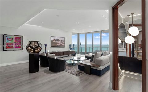 Welcome to Unit 1003 at the Bath Club Residences. This meticulously renovated 4-bed, 4.5-bath condo, completed in late 2023, offers a luxurious turn-key lifestyle with high-end designer furnishings and panoramic Atlantic views. Step into an expansive...