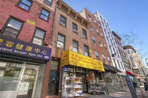 OWNER MOTIVATED-PRICE IMPROVEMENT. Step into a blend of historic charm and modern comfort at this remarkable 3,493 SF three-story, mixed-use, property on 329 Grand Street in the vibrant Lower East Side neighborhood. Built originally in 1910, this wel...