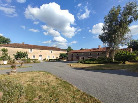 Luchapt 86 430 in a bucolic environment Beautiful 15th century estate remodeled in the 17th and 19th centuries. Composed on the ground floor - of 2 entrances, one with laundry room, wc, boiler room, giving access to a kitchen open to dining room and ...