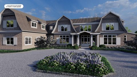 A brand-new gated estate nestled in the heart of Bridgehampton's prestigious horse country. Set to be completed in 2025, this extraordinary property spans 2.5 acres of cleared land and showcases over 12,125 sq. ft. of architectural sophistication and...