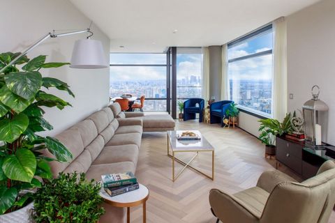 Dit luxe penthouse met twee slaapkamers is werkelijk voortreffelijk en gloednieuw en ligt op de vijfenveertigste verdieping van de prestigieuze Principal Tower-ontwikkeling. Dit architectonische meesterwerk beslaat ongeveer 1.373 m² en beschikt over ...