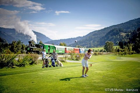 Bienvenue dans votre escapade alpine idéale au Ferienpark Kreischberg ! Ce vaste studio de 60 m² est conçu pour accueillir confortablement de 4 à 6 personnes, ce qui le rend parfait pour les familles ou les groupes recherchant à la fois confort et co...