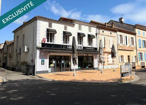 Bâtiment mixte – Emplacement stratégique à Valence-d’Agen