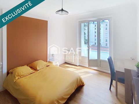 Appartement 98 m², 4 chambres, entièrement meublé