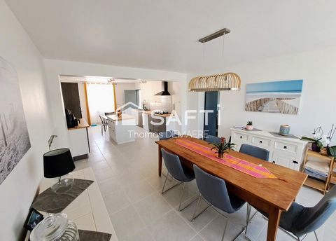 Une maison et trois appartements à 3 mn de Montendre