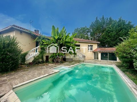 Grande maison avec piscine et dépendances – À proximité de Mirepoix