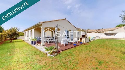 À Vars, Maison familiale plain pied récente alliant confort moderne, économies d’énergie et proximité immédiate de toutes commodités !