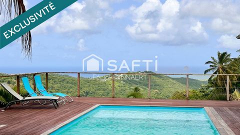 Villa T5 vue panoramique mer, rocher du Diamant