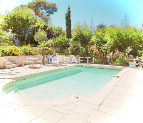 MAS DE CHARME AVEC JARDIN ET PISCINE À QUELQUES PAS DE LA MER