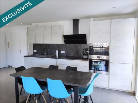 A Vence : 3 pièces rénové, terrasse 30m² + garage