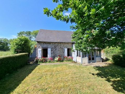 Charmante petite maison en pierres de 50 m² sur 1218 m² à la campagne, 30 min de la mer, Idéal maison secondaire