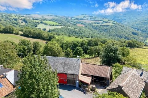 Maison en pierre + dépendance - VUE EXCEPTIONNELLE SUR LA VALLEE DU TARN