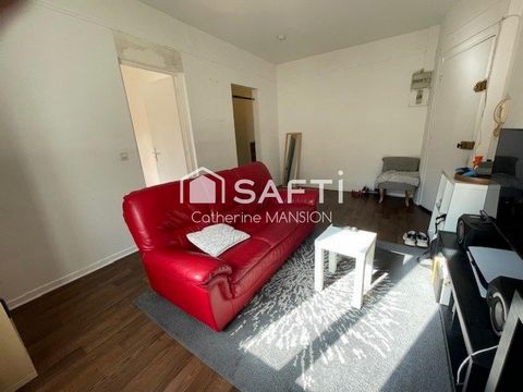 T2 à vendre dans le quartier Cernay à Reims
