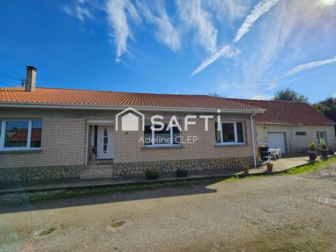 Maison de plain-pied, dépendances et hangar