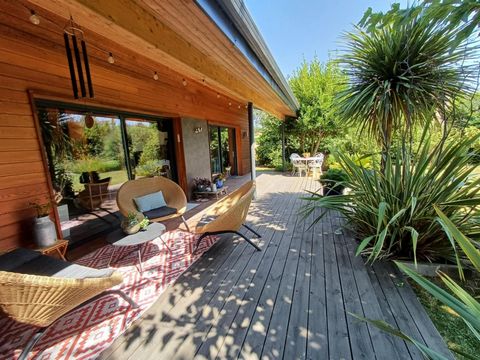 Charmante villa plain-pied bioclimatique, au calme, sans vis-à-vis