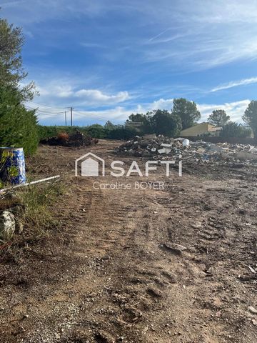 Terrain plat constructible de 424m2