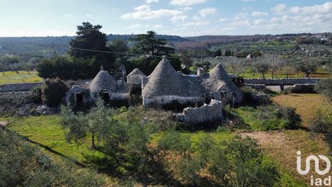 Martina Franca, Strada Aquarulo zona A, distante 2 km da Alberobello e 12 km da Martina Franca Il Trullo ha 4 accessi indipendenti, è possibile ricavarci tre piccoli appartamenti, Due Suite con bagno ed una camera standard con bagno. Oppure unire le ...