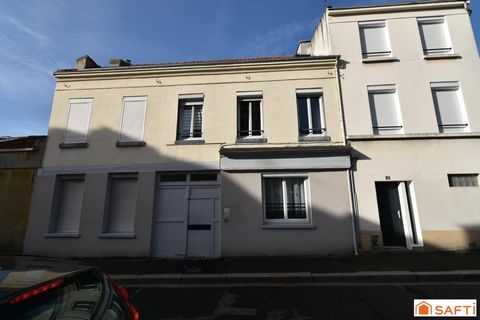 Appartement 58m², 2 chambres, grenier et cour.