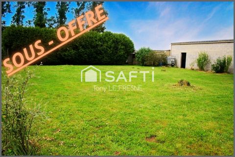 Terrain de 703 m2 dans un coin paisible et calme avec une dépendance de 35 m2