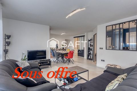 T5 climatisé de 115 m2 a Echirolles Commanderie avec terrasses et garage