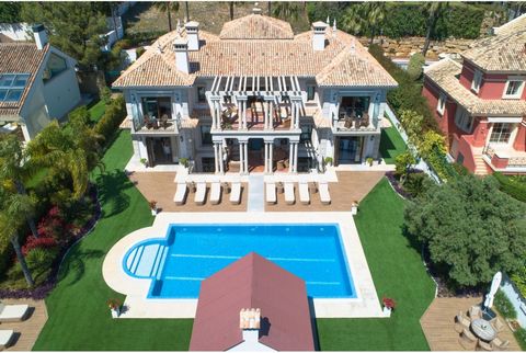 An outstanding villa in one of the finest addresses in Marbella. This stunning property has lovely sea views, south orientation and immaculately presented throughout. On the doorstep of the Golden Mile and close to all the city centre amenities and b...