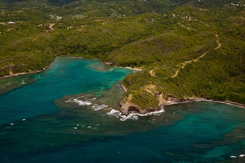 50 acres of land situated on the Eastern Coast of Grenada in an area known as Petit Trout, St. David awaits you. With Topographical surveys already completed and beaches just a few footsteps away, this area is picture perfect for your hotel or villa ...