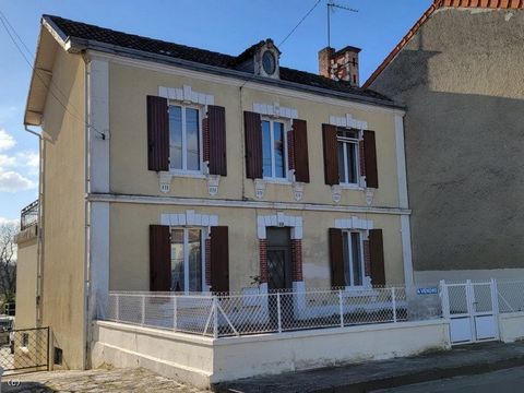 Five bedroomed old house with several outbuildings and a beautiful garden. The property is situated in a pretty village, crossed by the river Charente, with all basic amenities. The house is in good general condition; just some updating may be requir...