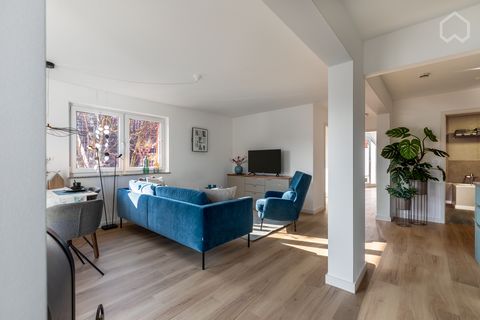 The apartment, which is centrally located in Bad Vilbel, is now available for rent after extensive renovation and equipment. All connections to public transport (S-Bahn, regional train, bus) are within walking distance. The same applies to the city c...