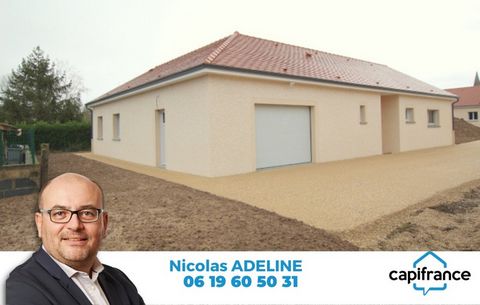 Dpt Saône et Loire (71), à vendre Villa de 149 m² avec garage sur 863 m² de terrain
