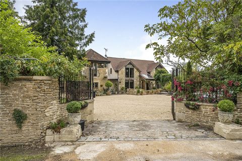 Step into this extraordinary five-bedroom property, where history meets modern comfort in a truly unique and captivating way. A two-storey house seamlessly joined with an 18th-century renovated barn, it offers a spacious kitchen and dining area with ...