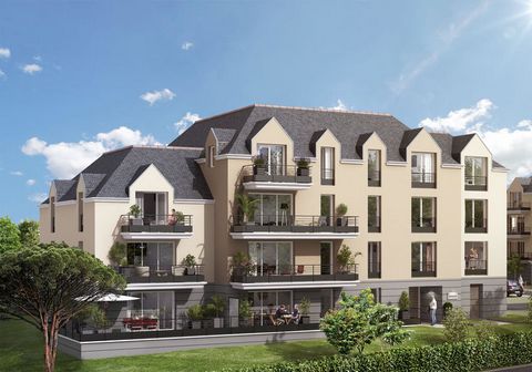 Dpt Indre et Loire (37), à vendre MONTBAZON appartement T2 de 44,92 m² - Balcon - Parkings
