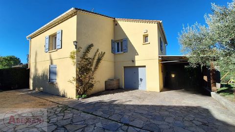 Gard (30), for sale 5 minutes from LEDIGNAN, in the pretty village of Moulezan, new and exclusive, this magnificent T7 type house of 172 m² not overlooked. The house is double and naturally very bright with beautiful volumes. It is spread over two le...