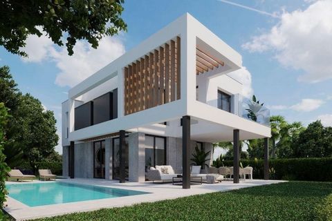 Moderna vivienda de nueva contrucción en un nuevo residencial totalmente único, que se compone de 10 villas independientes de lujo a tan sólo 10Km del centro de Alicante y las playas, con una superficie de parcela que parte de los 356 m2, y 147m2 de ...