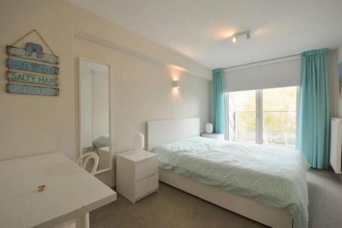 This modern 1-bedroom apartment is located in the center of Oostduinerke-Bad. Within walking distance of the sea, the beach and the dike. The apartment has a bright living room with terrace, an open kitchen, a bathroom with walk-in shower, separate t...