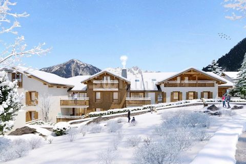 Ref: 65127A24 In Champagny-en-Vanoise, T2 on the second floor facing south with a balcony of approximately 6 m². A basement garage pre-equipped for the installation of electric charging stations and a ski locker complete the property. Condominium of ...
