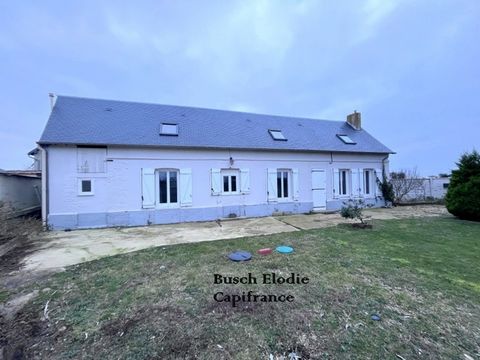 Dpt Eure (27), à vendre RICHEVILLE maison P4, Terrain 1287m2