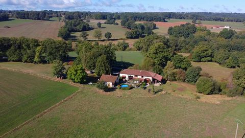 Our agent Lisa Austin is delighted to present for sale exclusively with Selection Habitat this attractive versatile detached stone property with a second detached house all set on a plot of 6730m2 (1.6acres) in a rural location with uninterrupted vie...
