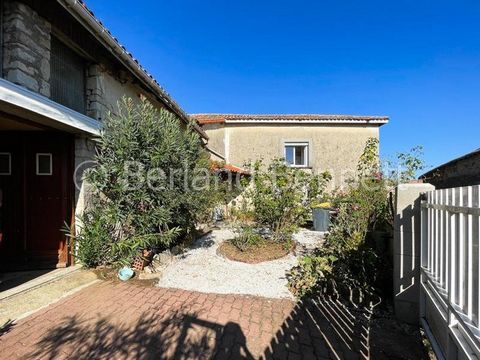 Conveniently situated in a village between the market towns of Ruffec and Sauzé-Vaussais, this deceptively spacious stone house with potential for extension currently offers 126m2 of living space and benefits from PVC double-glazed windows, electric ...