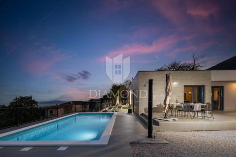 Location: Primorsko-goranska županija, Opatija, Opatija - Centar. Opatija, a new, modern villa with a view of the sea Opatija bajna, as many call it, is the place of the very beginnings of Croatian tourism, and today it is one of the most beautiful a...