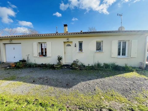 Recent detached bungalow on a plot of more than 5000 m², close to amenities. Possibility of extension (subject to the necessary authorisations). Price including agency fees : 190.460 € Price excluding agency fees : 178.000 € Buyer commission included...