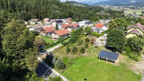 This fantastic building plot above Klagenfurt am Wörthersee combines a sunny location, a cosy atmosphere and good transport connections. Be creative and realize your dream project on this unique property! Here are the key data on this property at a g...